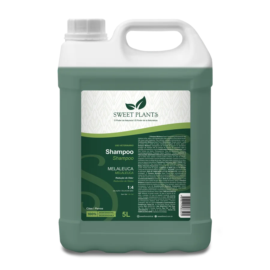 Sweet Plants Melaleuca — Shampoo, Condicionador e Deo-Colônia