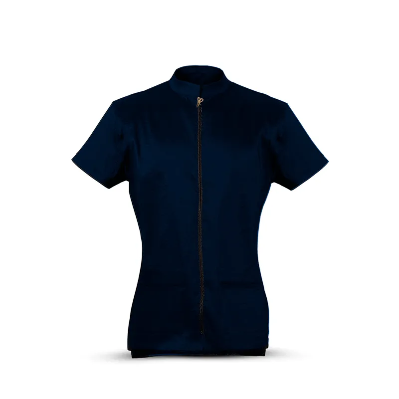 Jaleco Premium Feminino Azul Royal Anti-Pelos