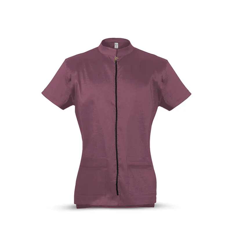 Jaleco Premium Feminino Lilás Anti-Pelos